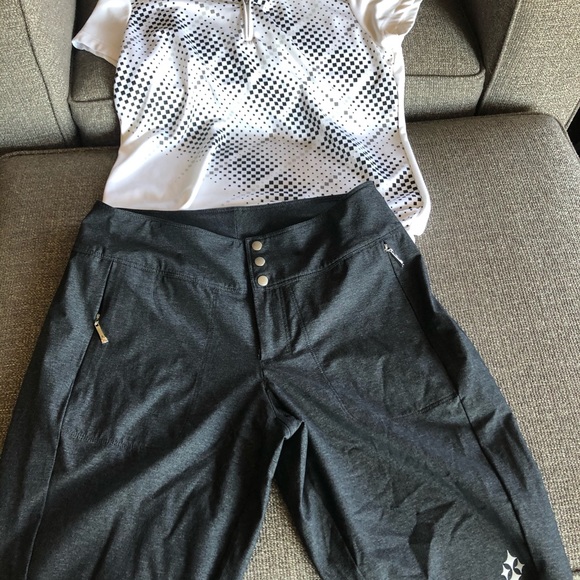 Gray Bermuda length jo fit golf shorts worn once - Picture 1 of 4